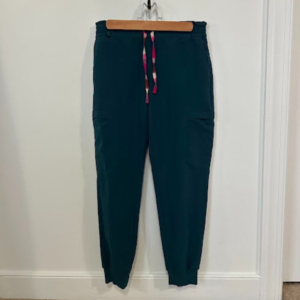 Figs Lesage Jogger Scrub Pant Caribbean Blue Small Petite